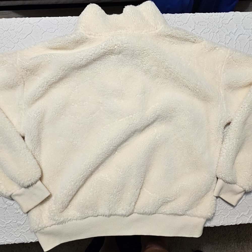 Nine West Quarter zip up sweater size Med - Picture 2 of 5